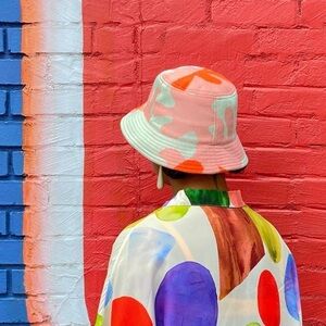 VERLOOP x Michelle Norris Camo Knit Bucket Hat
O/S